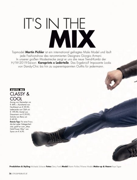 It's in the Mix: Martin Pichler for Style Up Your Life!