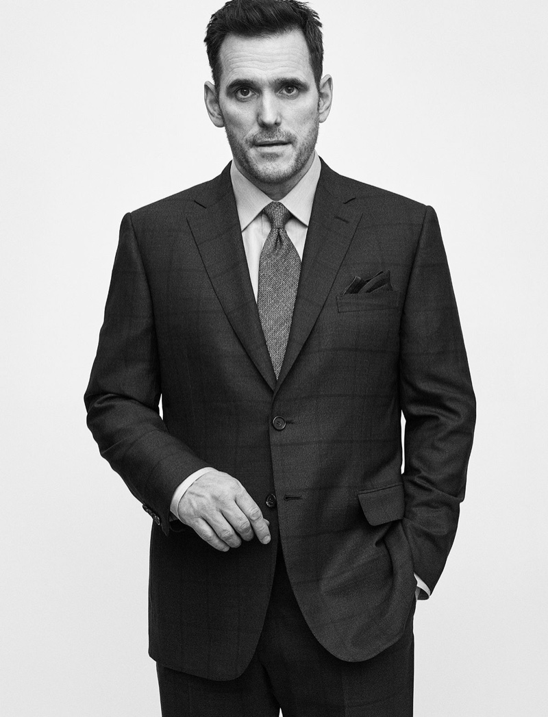 Matt Dillon fronts Brioni's fall-winter 2019 campaign.