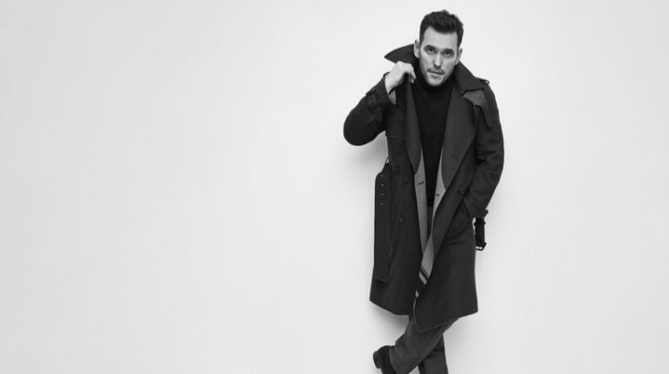 A cool vision, Matt Dillon stars in Brioni's fall-winter 2019 campaign.