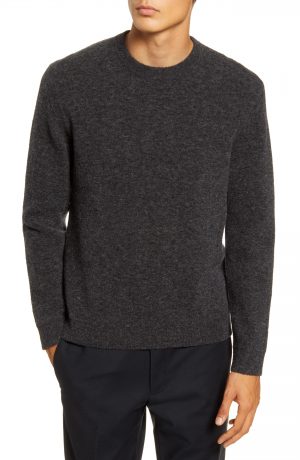 Men's Club Monaco Crewneck Sweater, Size Medium - Grey Men's Club Monaco Crewneck Sweater, Size Medium - Grey