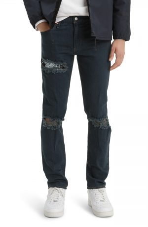 Men's Levi's 511(TM) Ripped Slim Fit Jeans, Size 29 x 32 - Blue Men's Levi's 511(TM) Ripped Slim Fit Jeans, Size 29 x 32 - Blue