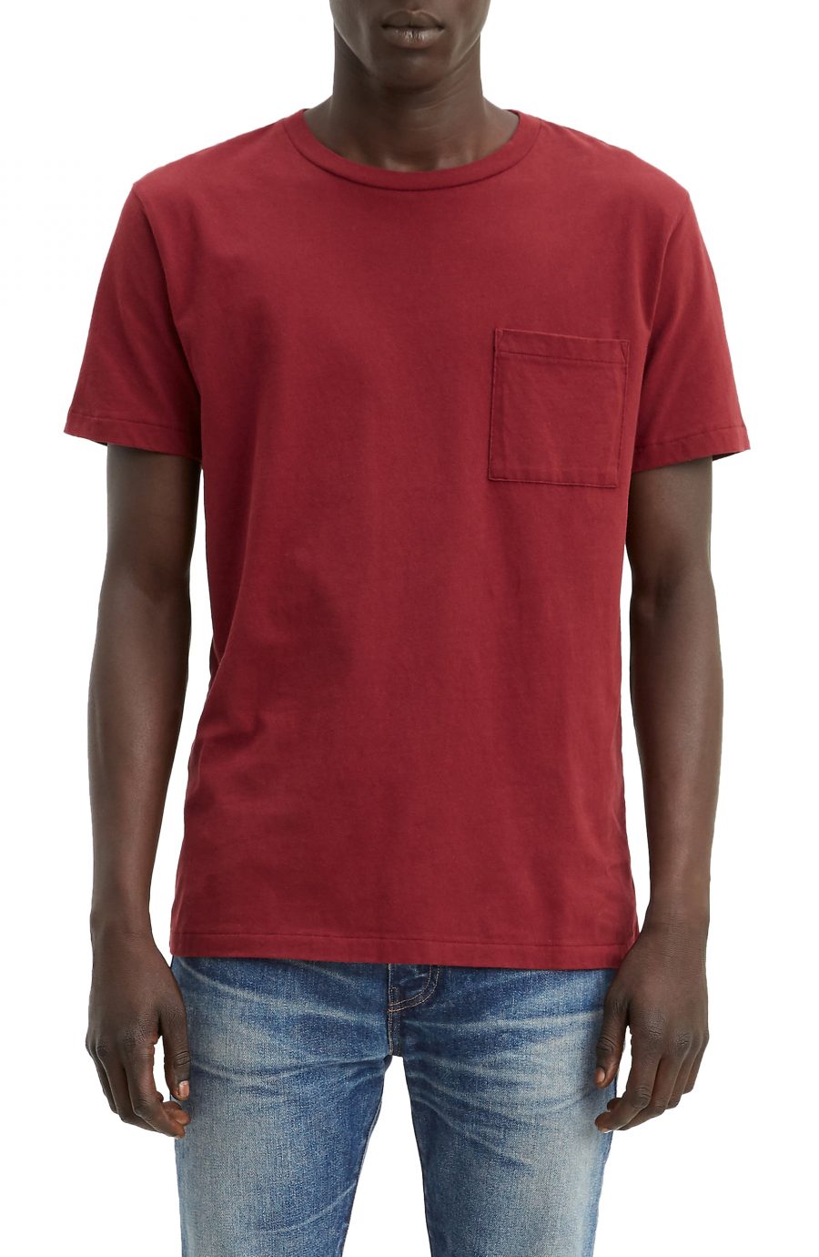 blue levi tshirt