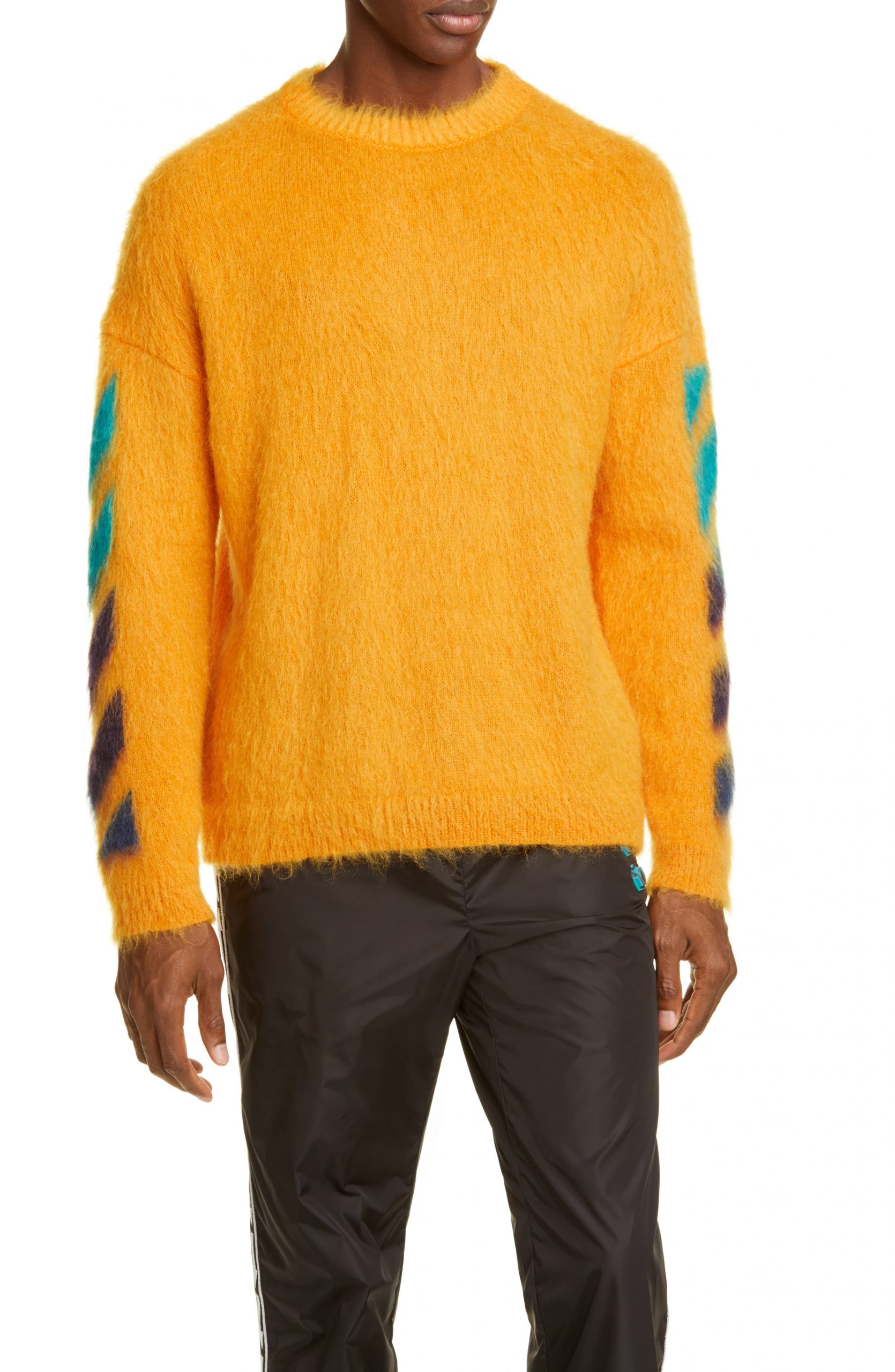 off white mohair sweater