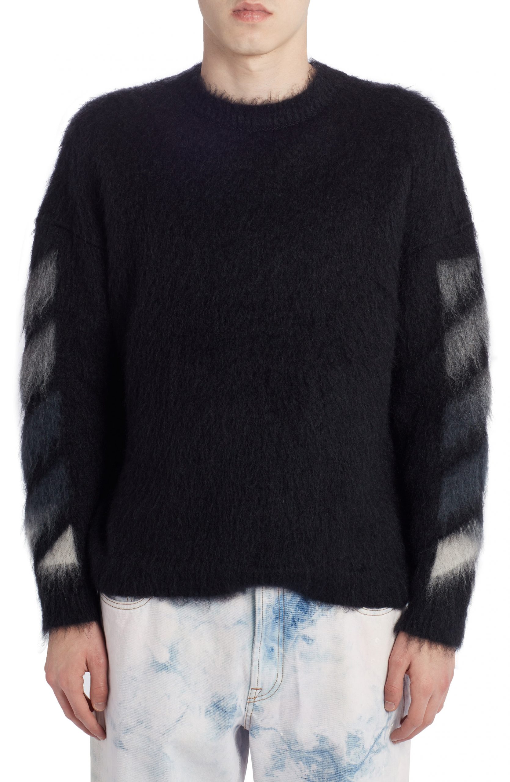 off white mohair sweater