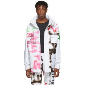 Off-White White Goretex Ski Jacket Off-White White Goretex Ski Jacket