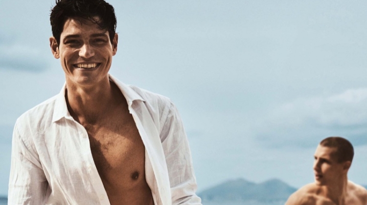 Sam, Augusta & Rob Reunite with Orlebar Brown in Cruise ’19 Collection