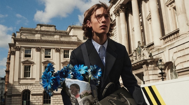 Freek Iven & Yang Hao Star in Prada Resort '20 Campaign Model Freek Iven appears in Prada's resort 2020 campaign.