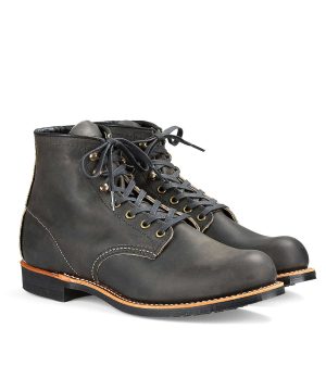 Red Wing Blacksmith Boot in Rough & Tough Leather in Charcoal Red Wing Blacksmith Boot in Rough & Tough Leather in Charcoal