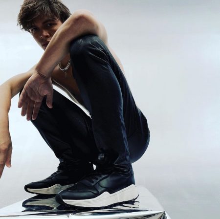 Ashton & T.J. Front Steve Madden Holiday '19 Campaign