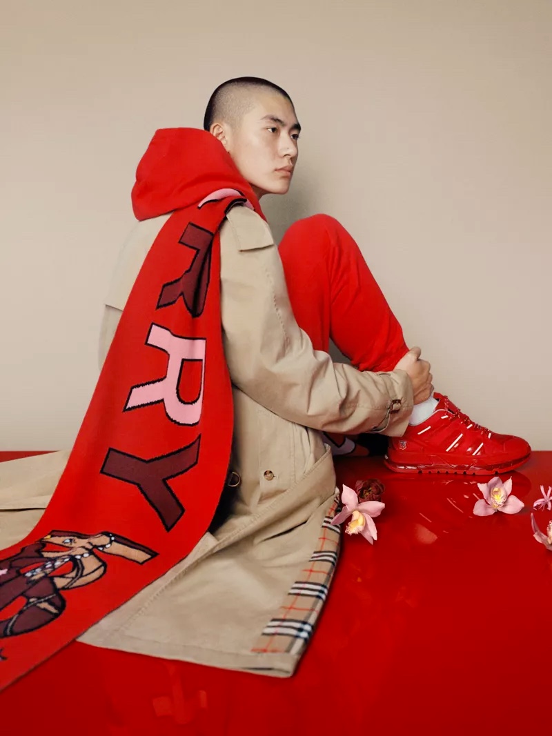 Burberry taps Liang Jiyuan to front its 2020 Chinese New Year's campaign.