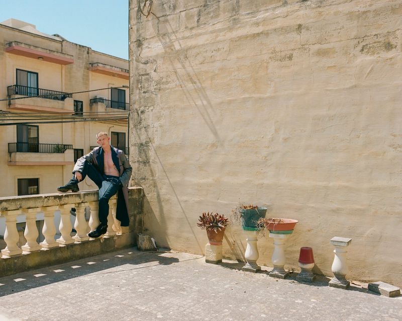 Connor Newall 2019 LOfficiel Hommes Poland 006
