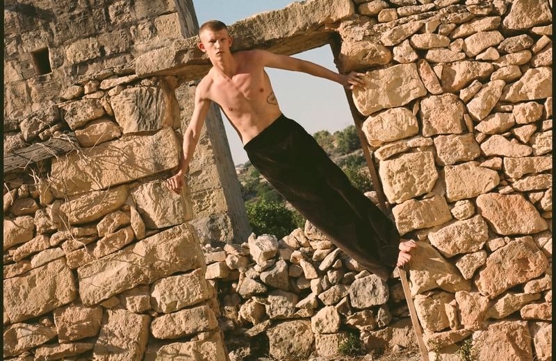 Connor Newall Takes to Malta for L’Officiel Hommes Poland