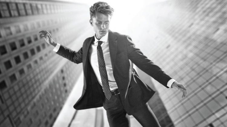 Max Rendell Fronts Damat Tween Flying Jacket Campaign
