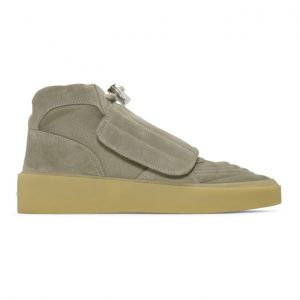Fear of God Taupe Skate High-Top Sneakers Fear of God Taupe Skate High-Top Sneakers
