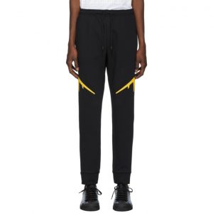 Fendi Black Diabolical Eye Lounge Pants Fendi Black Diabolical Eye Lounge Pants
