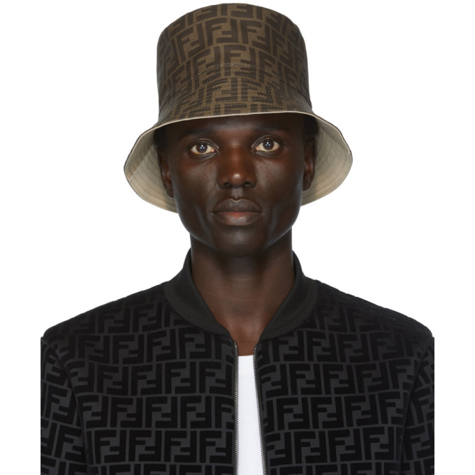 Fendi Reversible Beige Forever Fendi Bucket Hat | The Fashionisto