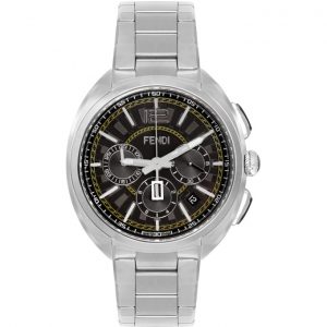 Fendi Silver Momento Fendi Chronograph Watch Fendi Silver Momento Fendi Chronograph Watch