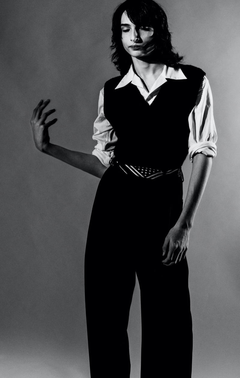 Embracing smart style for Interview magazine, Finn Wolfhard wears Michael Kors. » Finn Wolfhard Covers Interview Magazine, Talks 'Ghostbusters: Afterlife' Embracing smart style for Interview magazine, Finn Wolfhard wears Michael Kors.