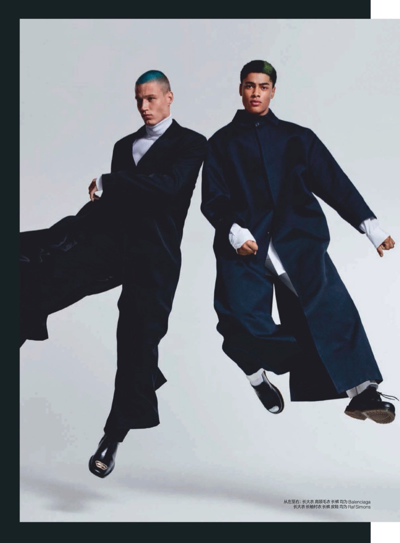 Volume Up: Désiré Mia & Michael Oder for GQ China