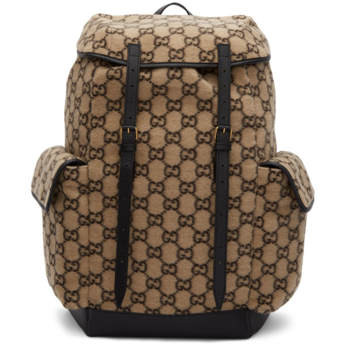 gucci backpack beige