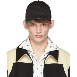 Gucci Black All Over GG Hat Gucci Black All Over GG Hat