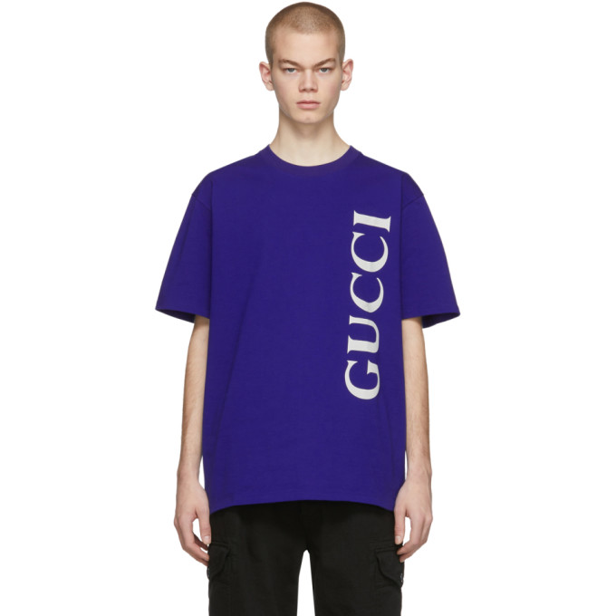 Gucci Blue Oversized T-Shirt | The Fashionisto