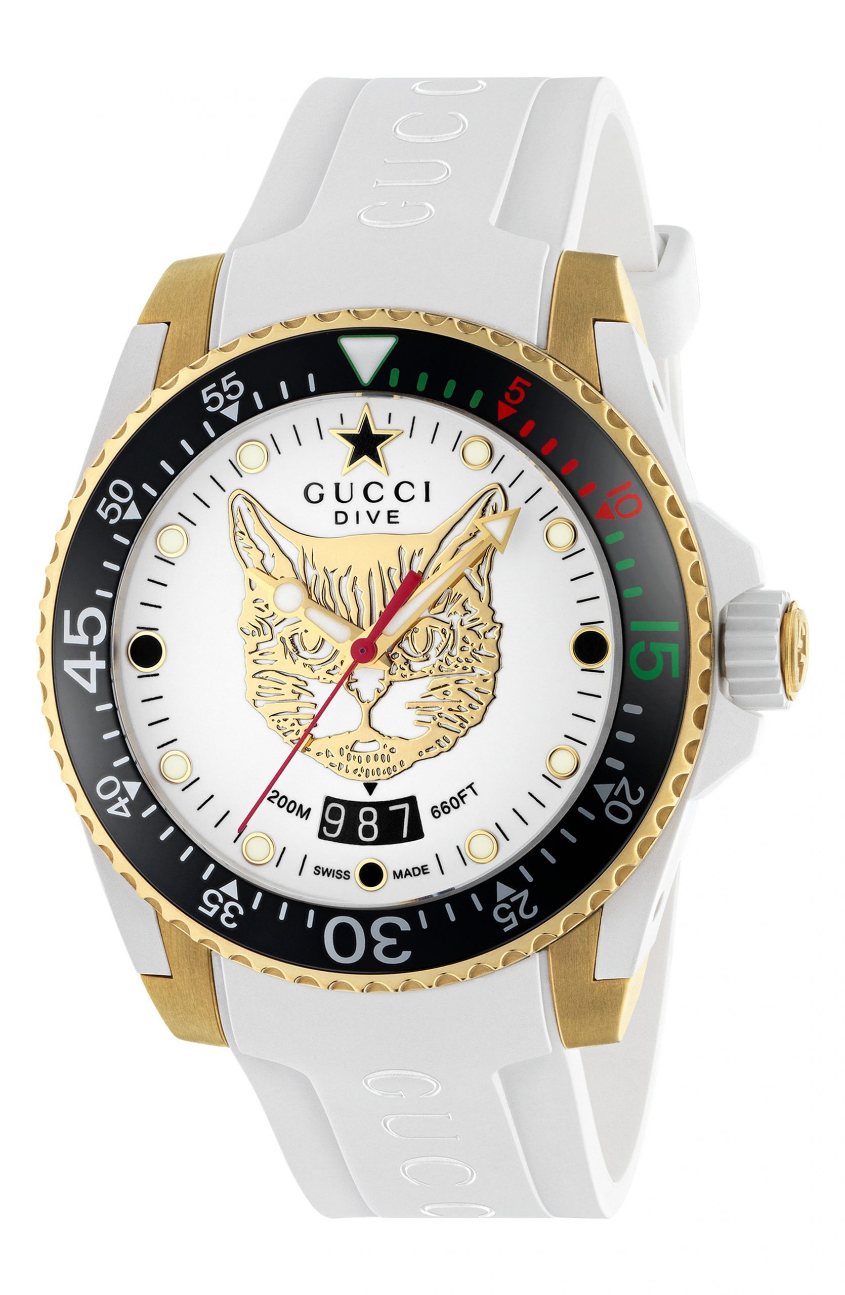 gucci dive watch snake