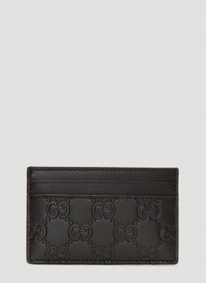 Gucci GG Credit Card Holder in Black size One Size Gucci GG Credit Card Holder in Black size One Size