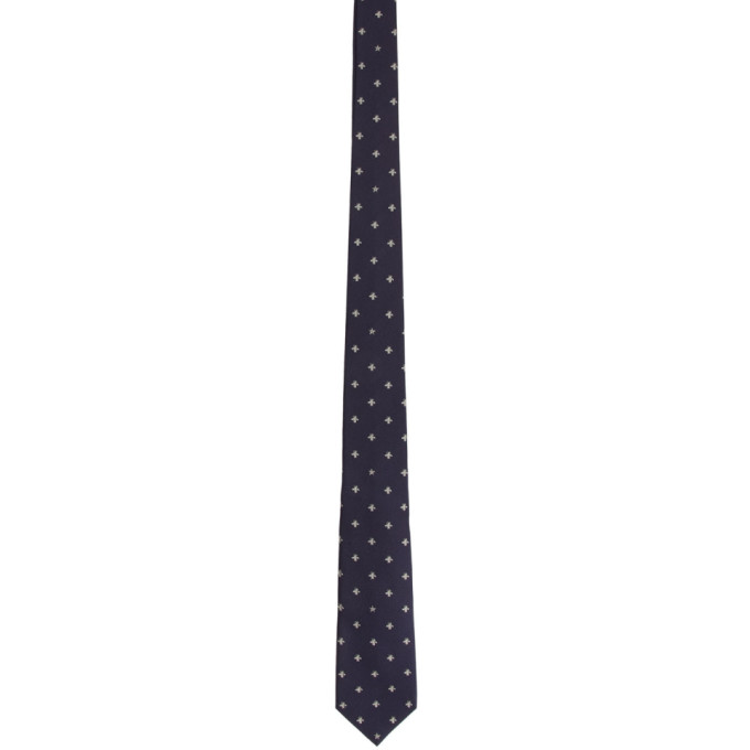 gucci tie navy