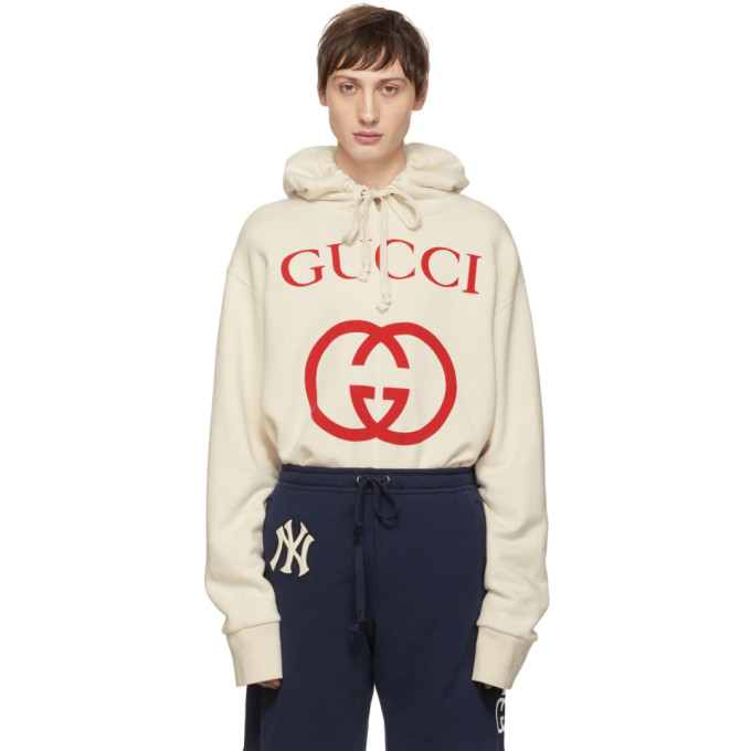 gucci bee hoodie white