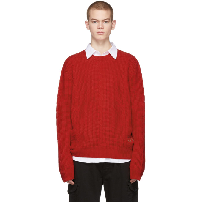gucci sweater red