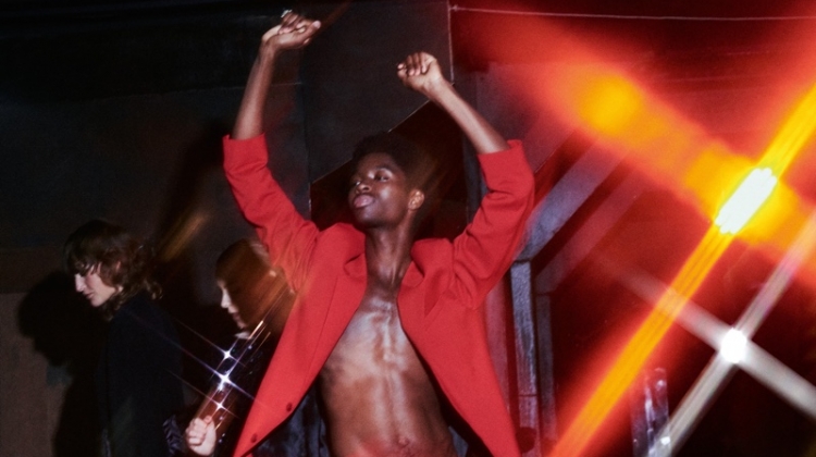Alton Mason Hits the Dancefloor for HUGO Holiday ’19 Campaign