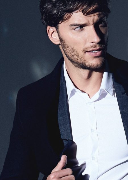 Aurelien Muller Cleans Up in Suave Party Style for IKKS