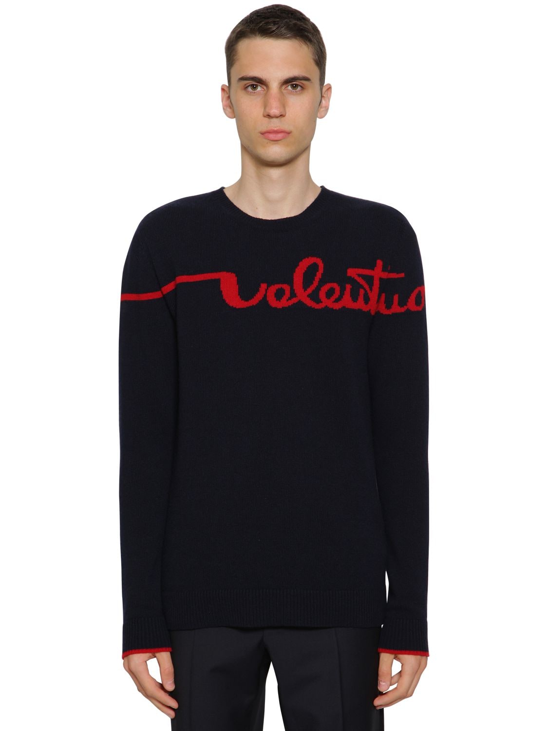 Jacquard Virgin Wool & Cashmere Sweater | The Fashionisto