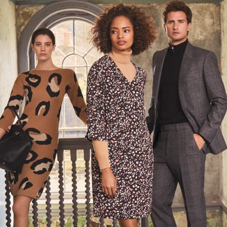 Tom Warren Models Menswear Classics for Jaeger Fall '19 Campaign