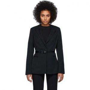 John Elliott Black Belted Blazer John Elliott Black Belted Blazer