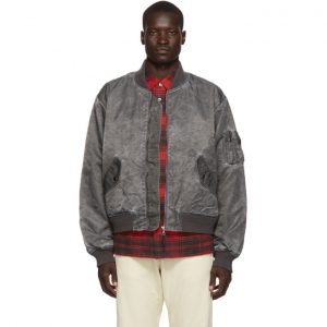 John Elliott Black Nicasio Bogota Bomber Jacket John Elliott Black Nicasio Bogota Bomber Jacket
