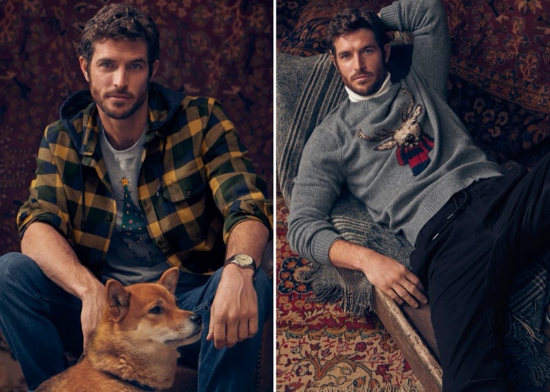 Reconnecting with Simons for the holidays, Justice Joslin dons festive styles from LE 31.