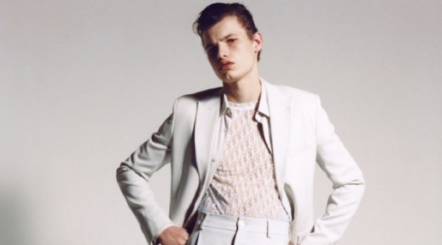 Louis Goeckenjan Models Dior Men for Arena Homme+ Louis Goeckenjan Models Dior Men for Arena Homme+