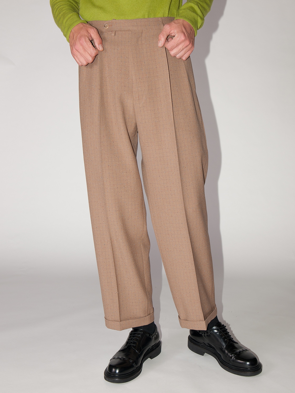 white vintage pants