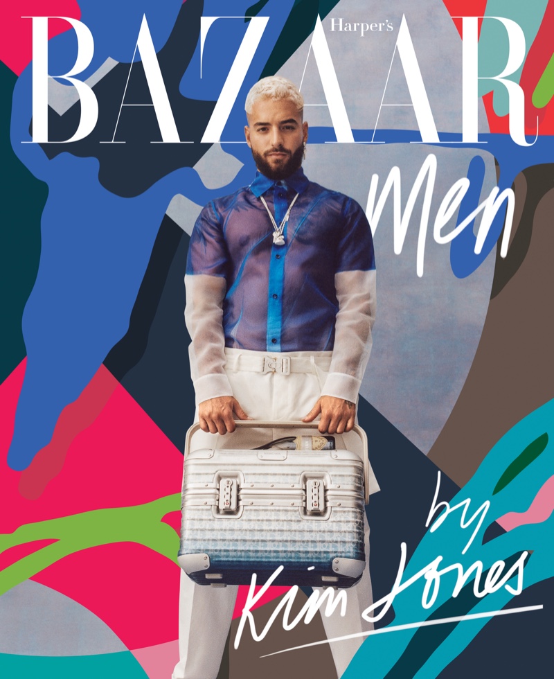 Maluma covers Harper's Bazaar Men.