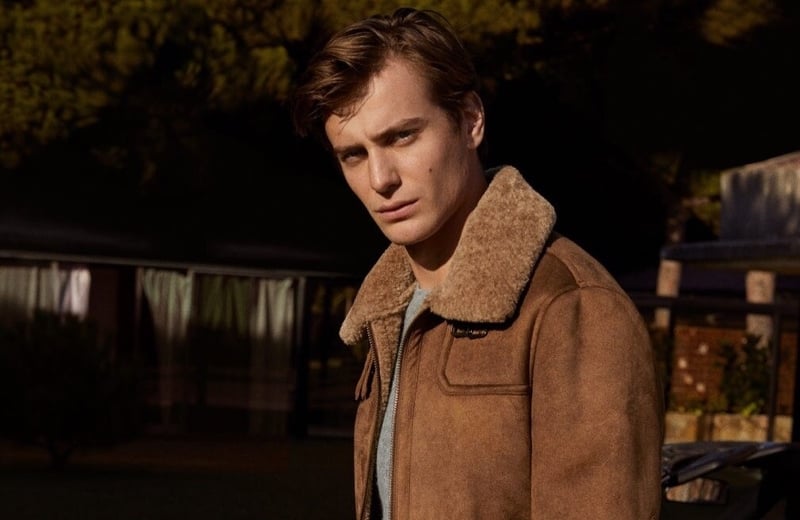 Light of Freedom: Ben Allen Sports Mango Menswear