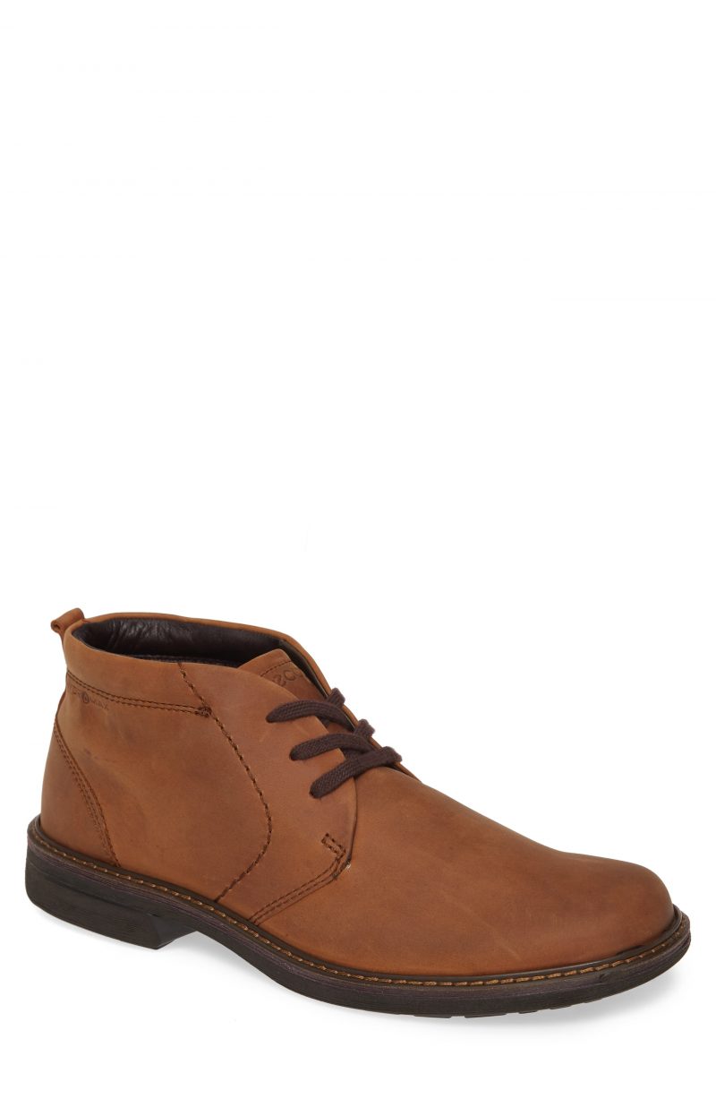 ecco turn hydromax waterproof chukka boot