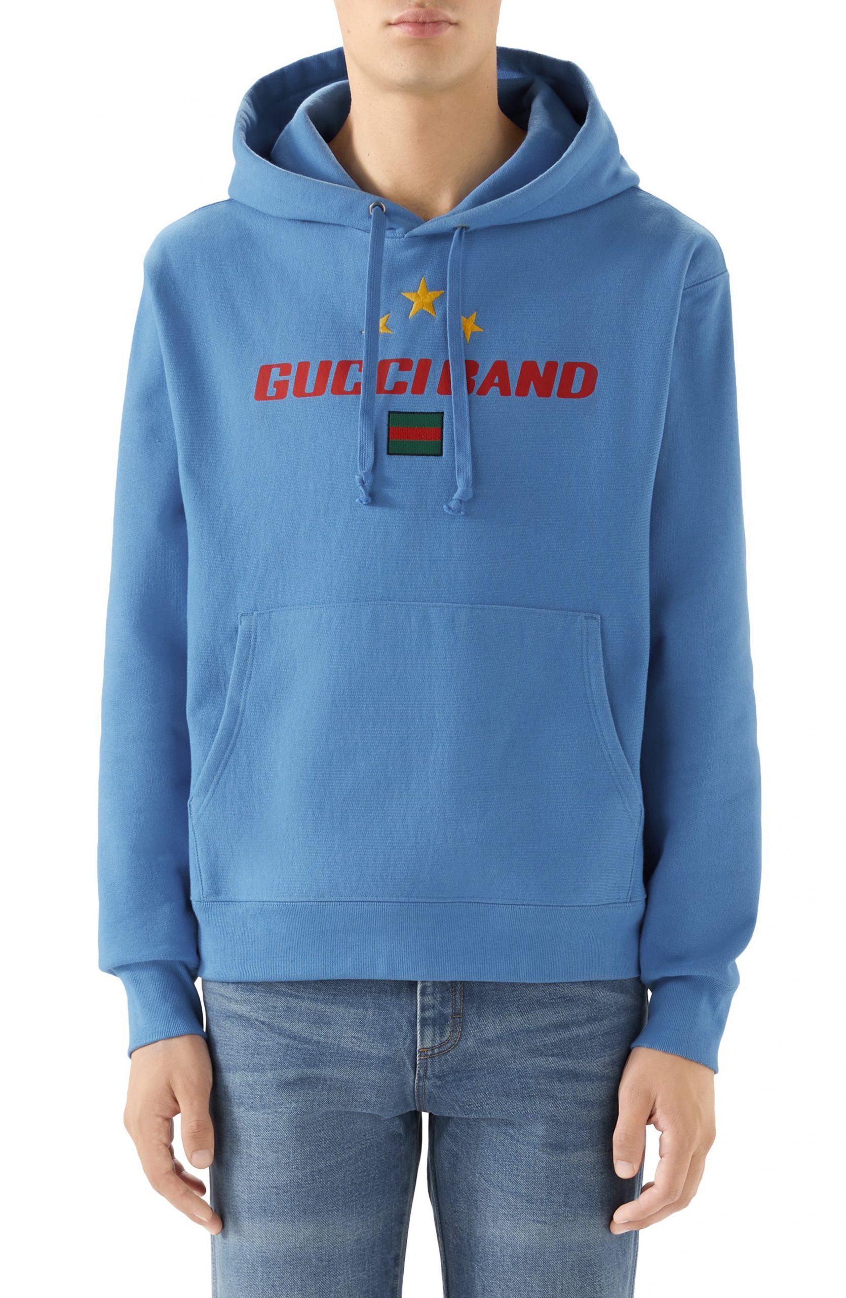gucci blue sweatshirt