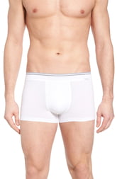 Men's Hanro Liam Boxer Briefs, Size Large - White Men's Hanro Liam Boxer Briefs, Size Large - White