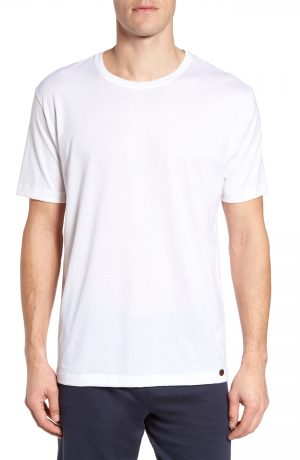 Men's Hanro Night & Day Crewneck T-Shirt, Size Medium - White Men's Hanro Night & Day Crewneck T-Shirt, Size Medium - White