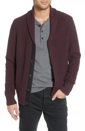 Men's Rag & Bone Cardiff Classic Fit Wool Blend Cardigan Sweater, Size XX-Large - Ivory Men's Rag & Bone Cardiff Classic Fit Wool Blend Cardigan Sweater, Size XX-Large - Ivory
