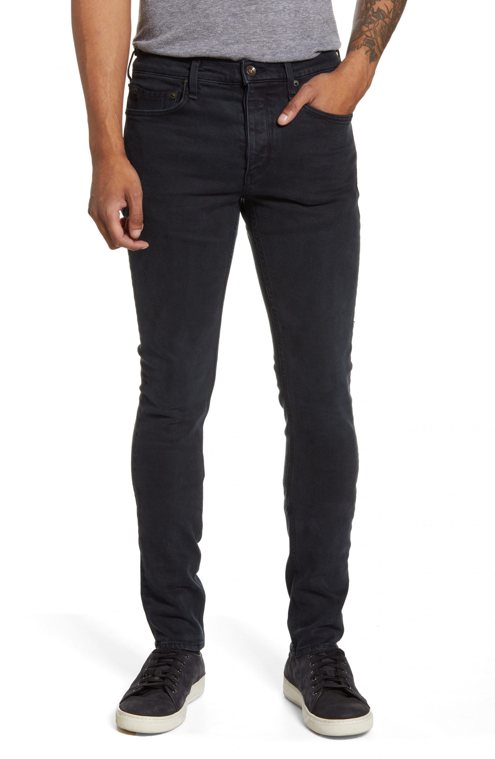 Men’s Rag & Bone Fit 1 Extra Skinny Fit Jeans, Size 36 – Blue | The ...
