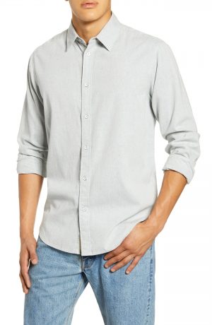 Men's Rag & Bone Fit 3 Button-Up Flannel Shirt, Size Small - Blue Men's Rag & Bone Fit 3 Button-Up Flannel Shirt, Size Small - Blue