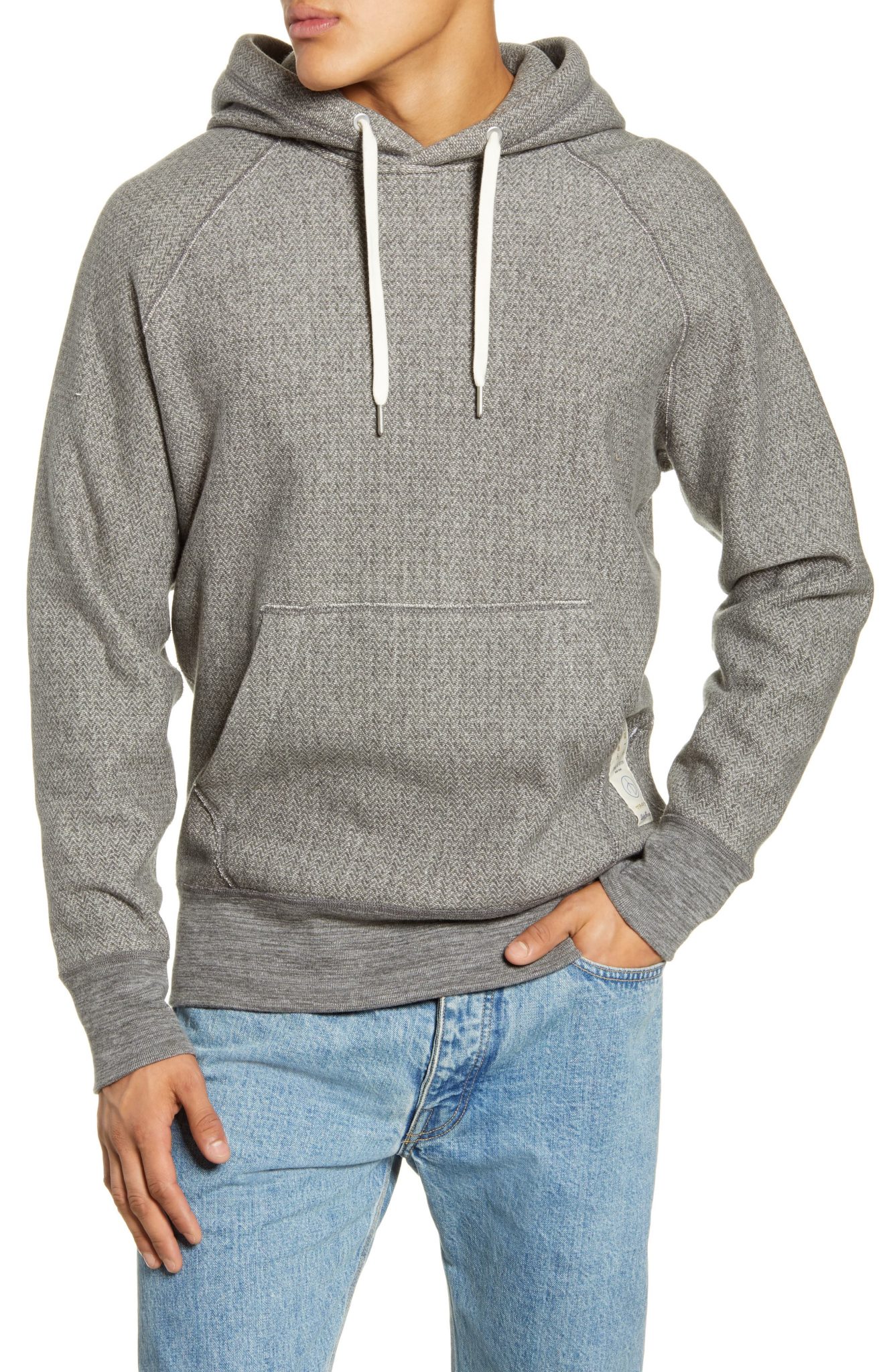 herringbone hoodie